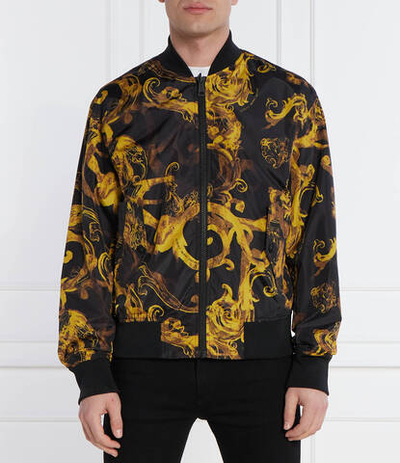 Двухсторонняя куртка бомбер Versace Jeans Couture - черный(76GAS407CQS85)