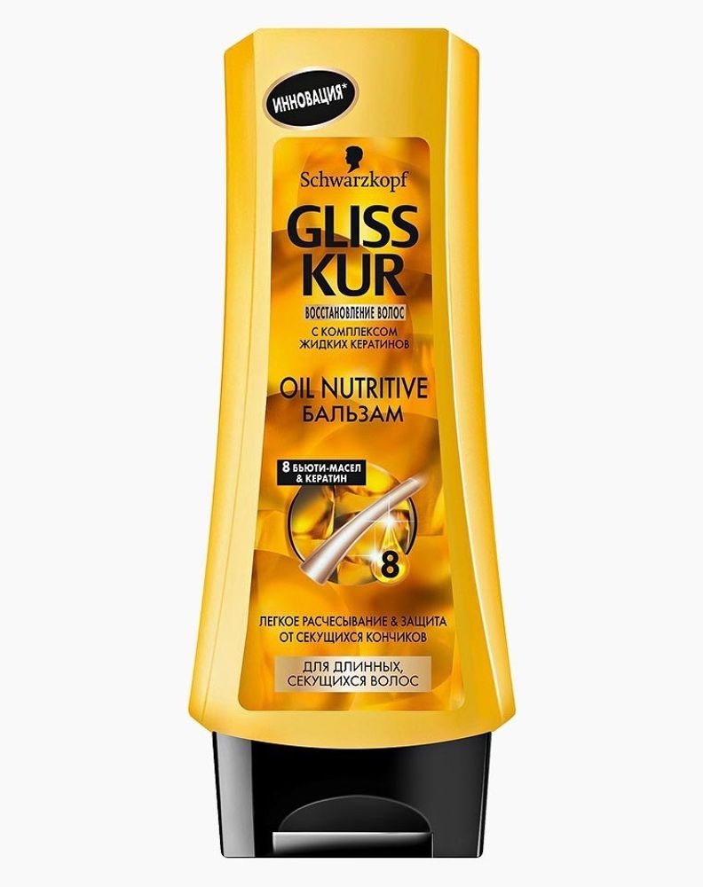 Gliss Kur Бальзам для волос Nutritive, для длинных волос, 200 мл