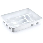 Лоток для столовых приборов. белыйшт