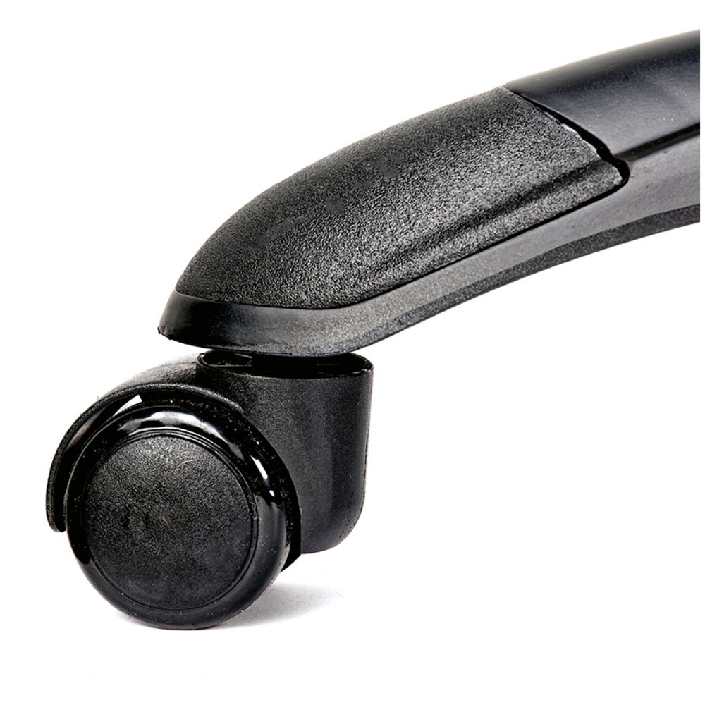 Кресло игровое Helmi HL-S03 "Drift", экокожа черная, вставка ткань серая