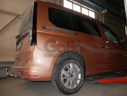 Фаркоп оцинкованный Galia V090C для Volkswagen Caddy 2020-(паспорт и сертификат в комплекте)(без электрики)