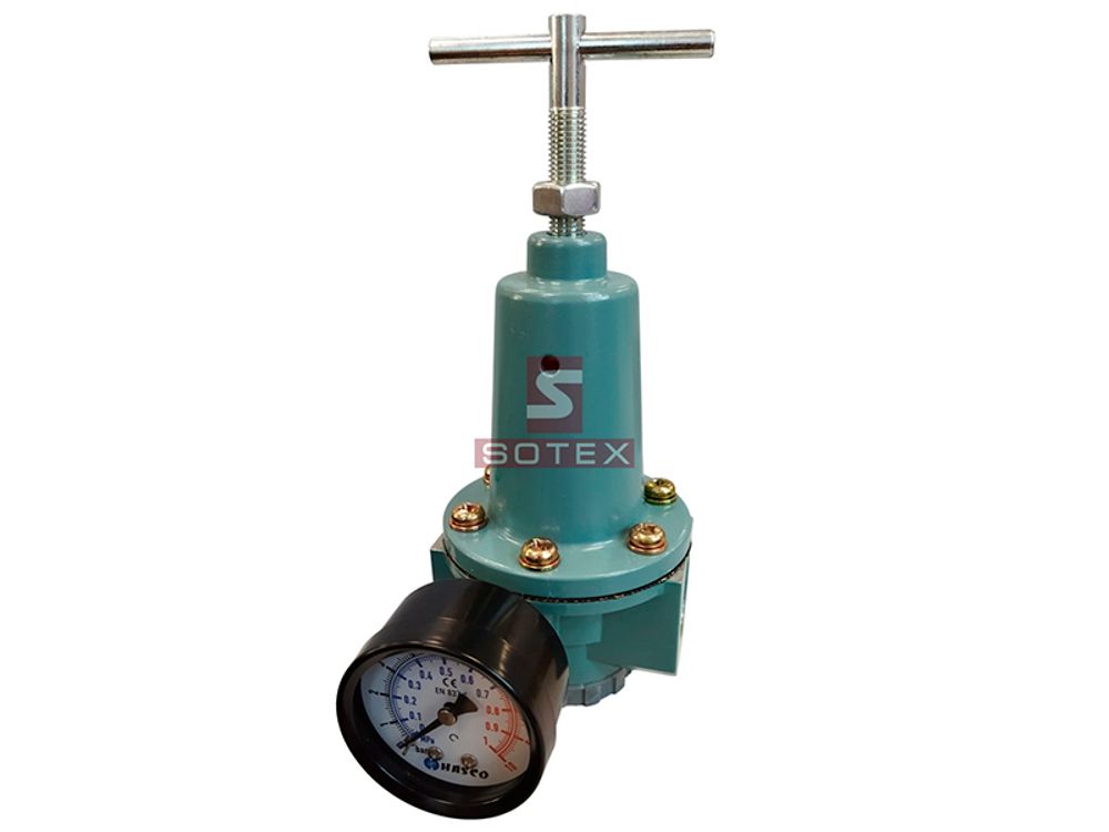 Регулятор давления жидкости с манометром SOTEX RD-45404