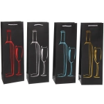 Пакет под бутылку «Элегия» 36*12,5*8,5 см