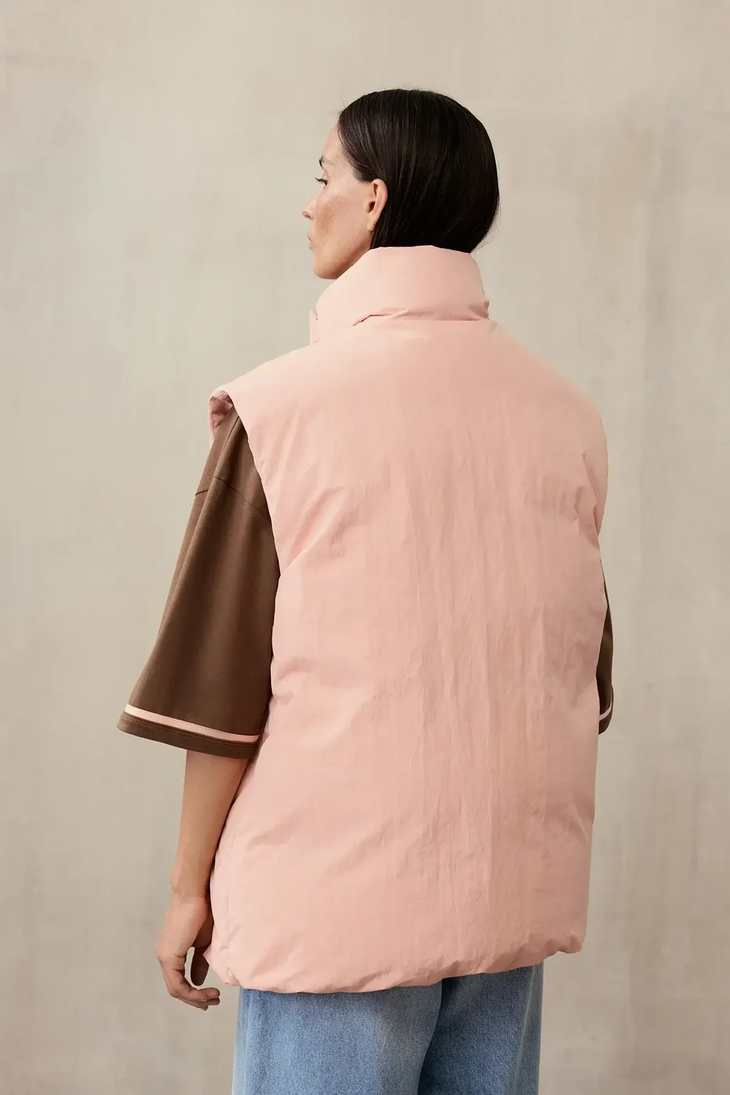 Жилет (((На спортике))), розовый