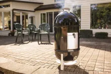 Гриль-коптильня угольная Weber Smokey Mountain Cooker, 47 см, чёрный