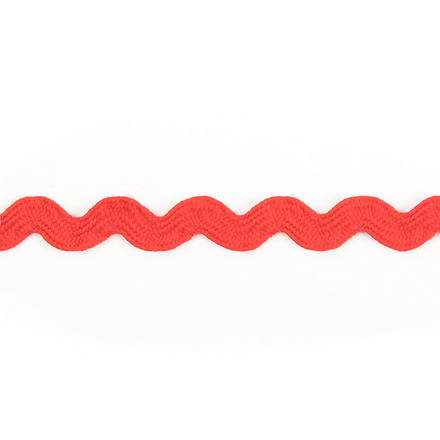 "BLITZ" С3582Г17 лента декоративная "ЗИГ-ЗАГ", 5 мм , красный