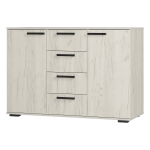 Комод Стандарт №2 NEW дуб крафт белый