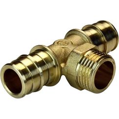 Тройник Giacomini GX НР 20x3/4Mx20, GX153Y044