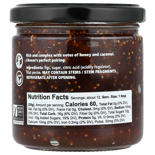 Divina, Инжирная паста, 255 г (9 унций)