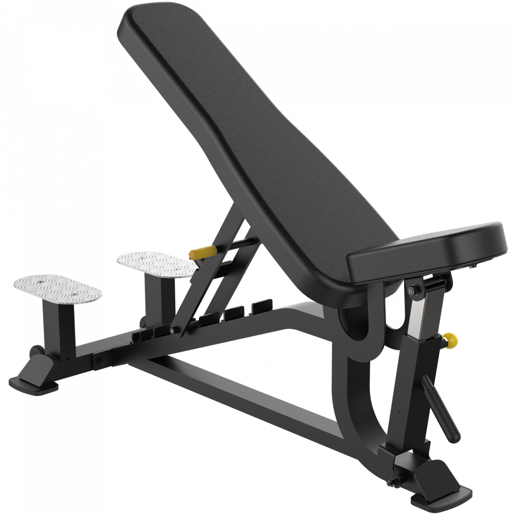 Impulse SL7012 усиленная многопозиционная скамья с платформой для страхующего