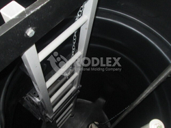 Комплектные КНС RODLEX PUMPS™ с трубной обвязкой из ПЭ DN63 без насосов. Родлекс D=1400, H=5000(1800x1800x5000см;370кг;) - арт.559864