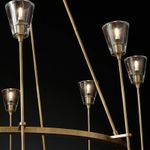 Люстра Torche De Verre 8 gold