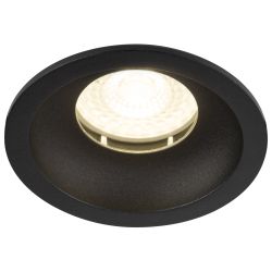 Встраиваемый светильник влагозащищенный ЭРА WR4 SBK MR16/GU5.3 IP44 черный матовый | Влагозащищенные встраиваемые светильники