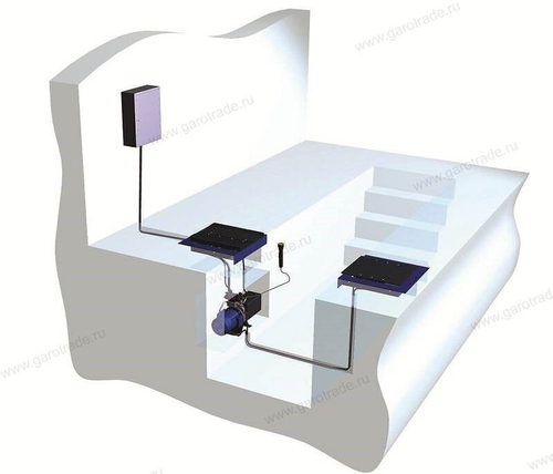 Люфт-детектор, нагрузка на ось автомобиля до 18 т ДГ-015