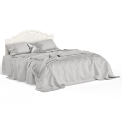 Спальня Ливерпуль вар.9 Белый/Ясень ваниль