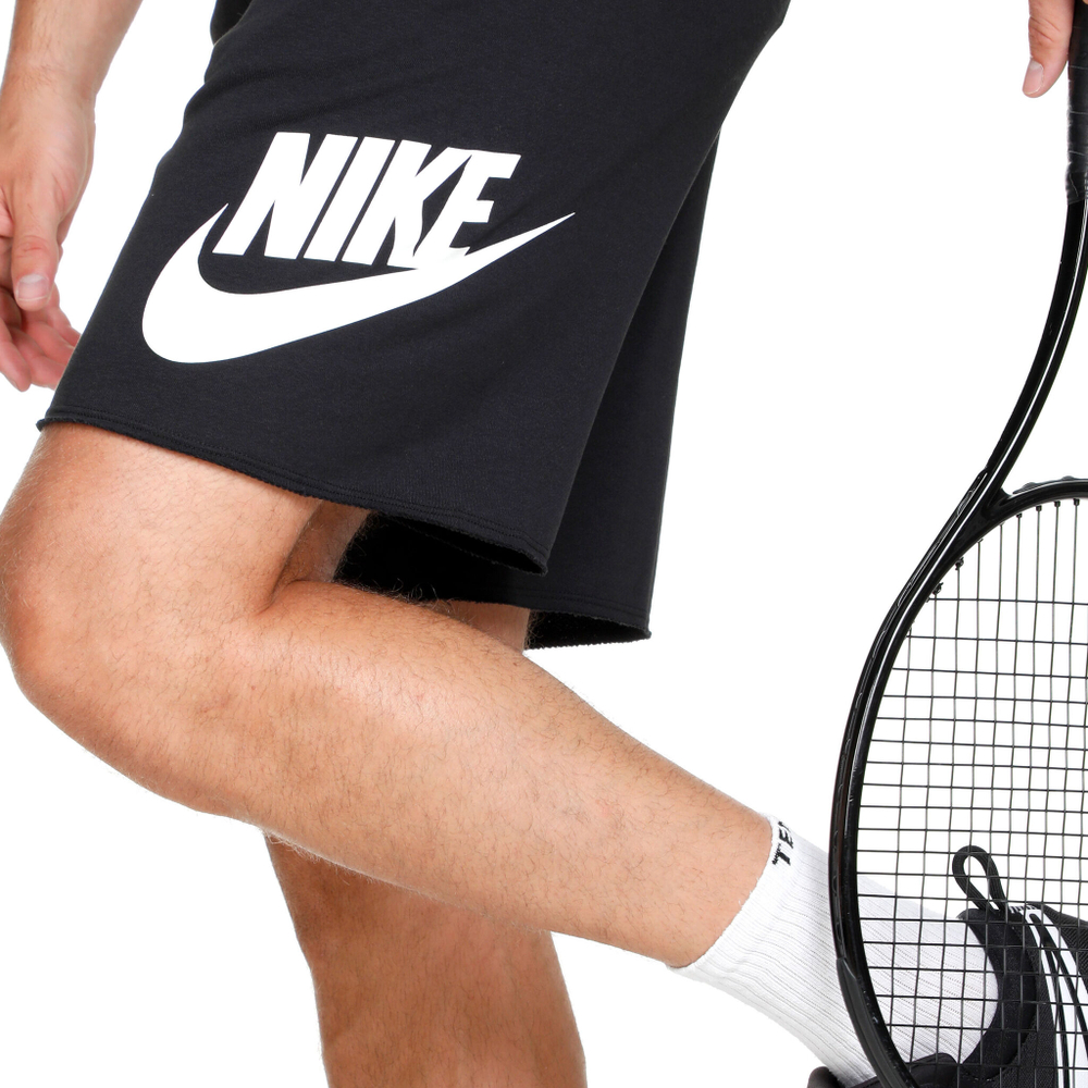 Мужские теннисные шорты Nike Sportswear Club French Terry Alumni Shorts Men - Black, White