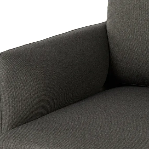 Кресло Bebe, чёрная водоотталкивающая ткань