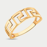 Кольцо для женщин из розового золота 585 пробы без вставок (арт. 11044)