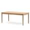 Раздвижной стол Lenon из натурального массива дуба и шпона 160(240)x90