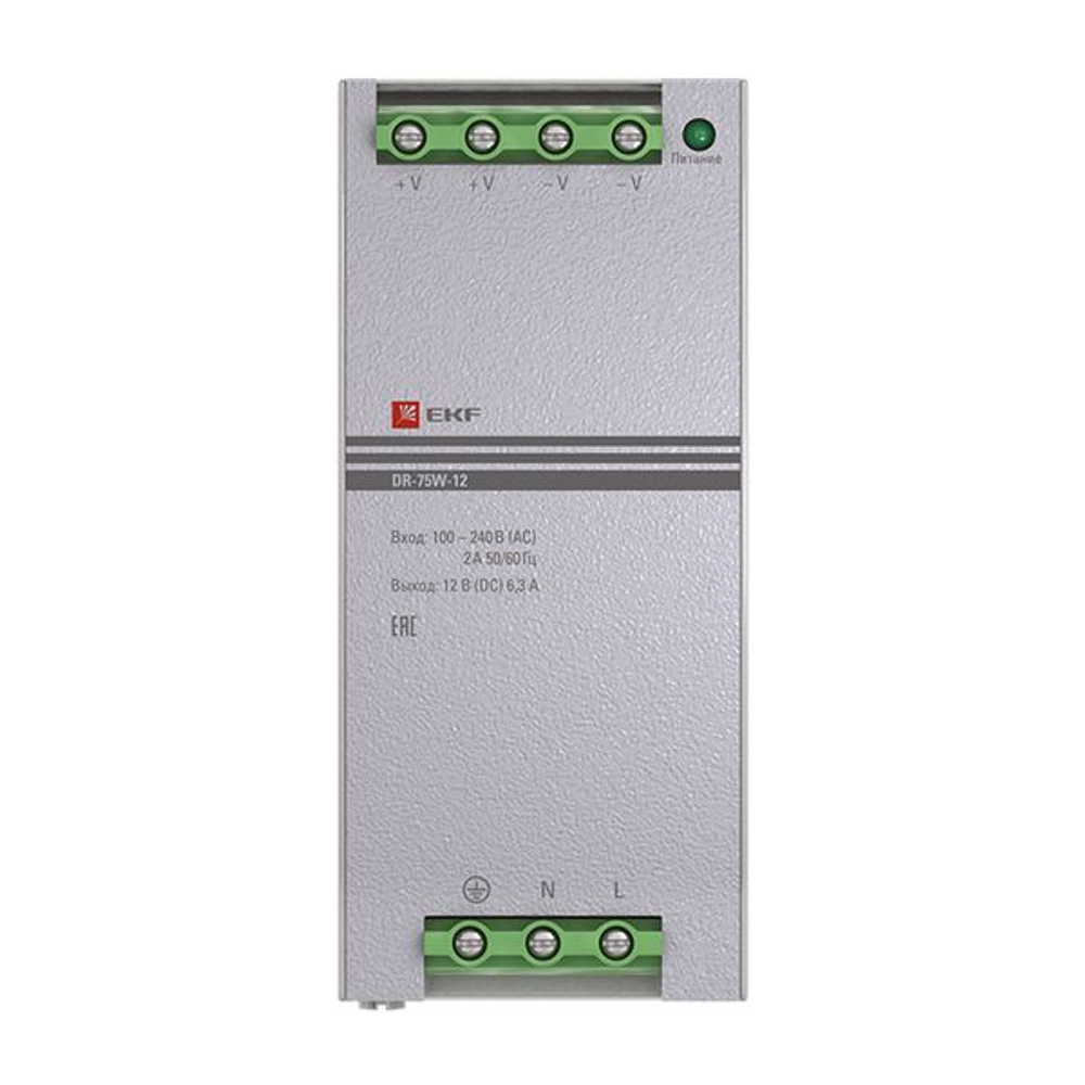 Блок питания 12В DR-75W-12 EKF PROxima
