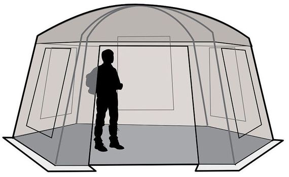 Тент-шатер CANADIAN CAMPER Summer House (Royal)