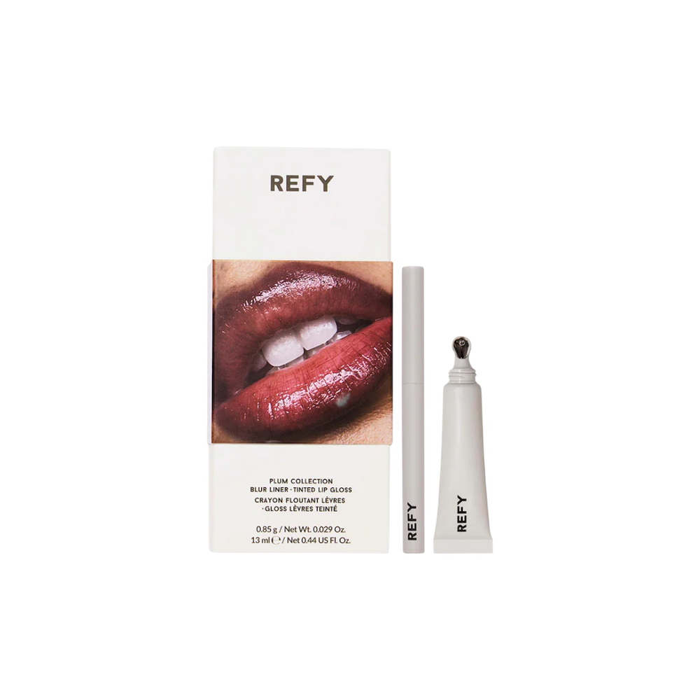 REFY Plum Lip Liner and Gloss Collection