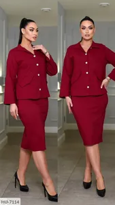 Костюм HU-7114 Фабрика Моды