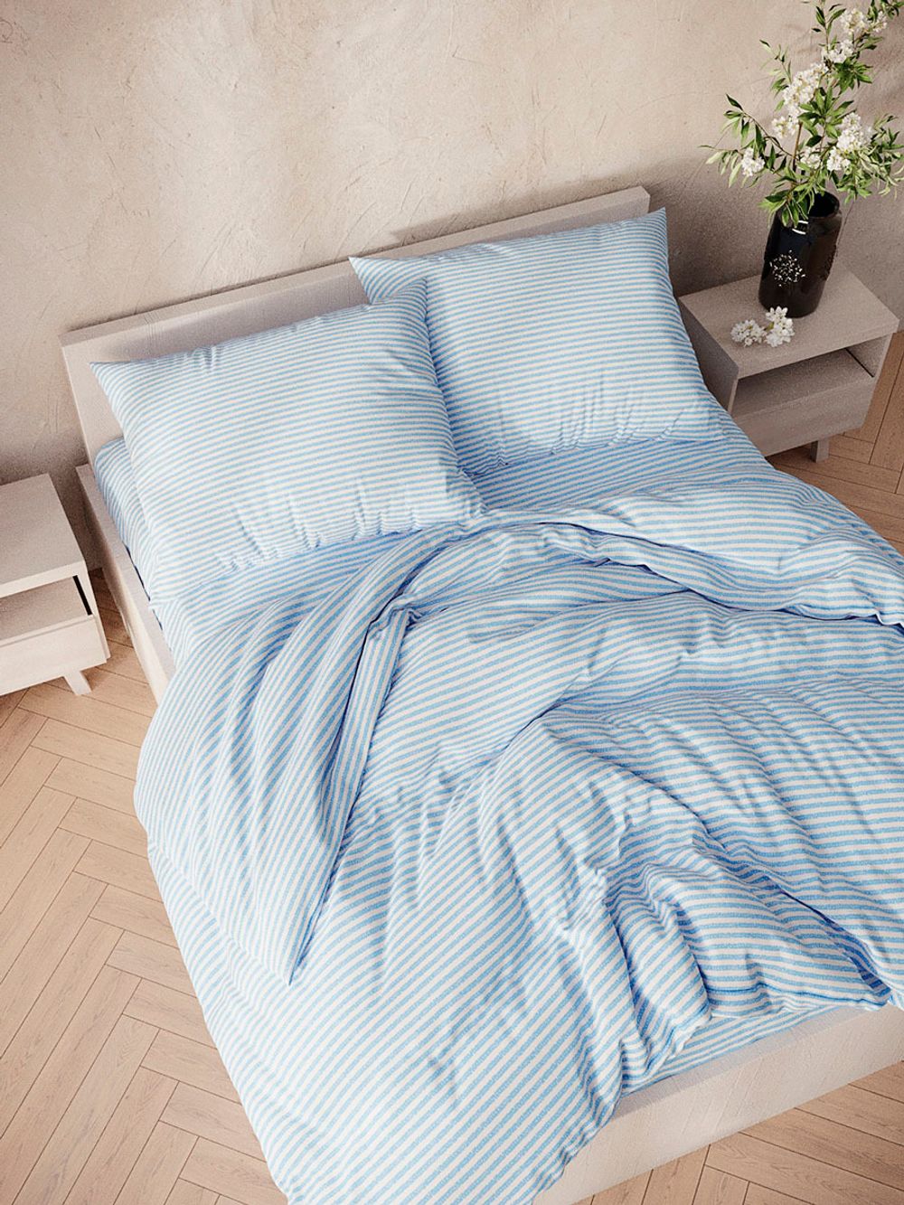 Простынь на резинке Milky Garden "Уилтон" 120х200 см