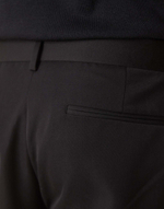 Black двубортный оверсайз укороченный