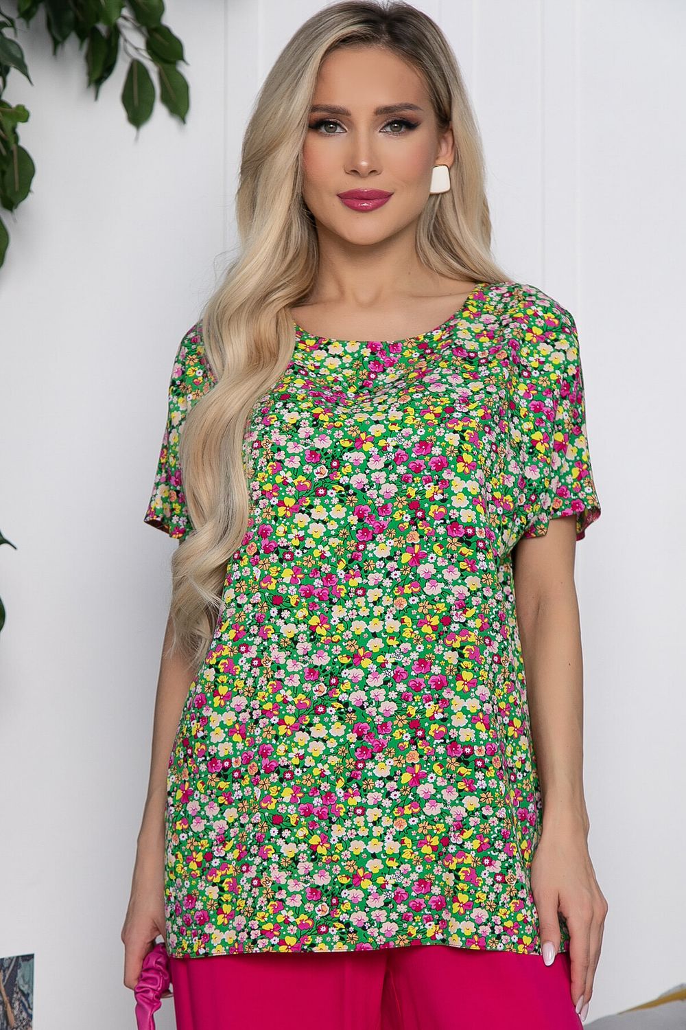 Костюм Шейла (фуксия/зеленый) К10406 LT Collection