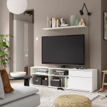 Комбинация для хранения  - VIHALS IKEA/ ВИХАЛС ИКЕА, 50х177 см, белый