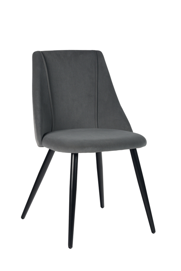 КРЕСЛО SARAGOSA ТЕМНО СЕРЫЙ С -916