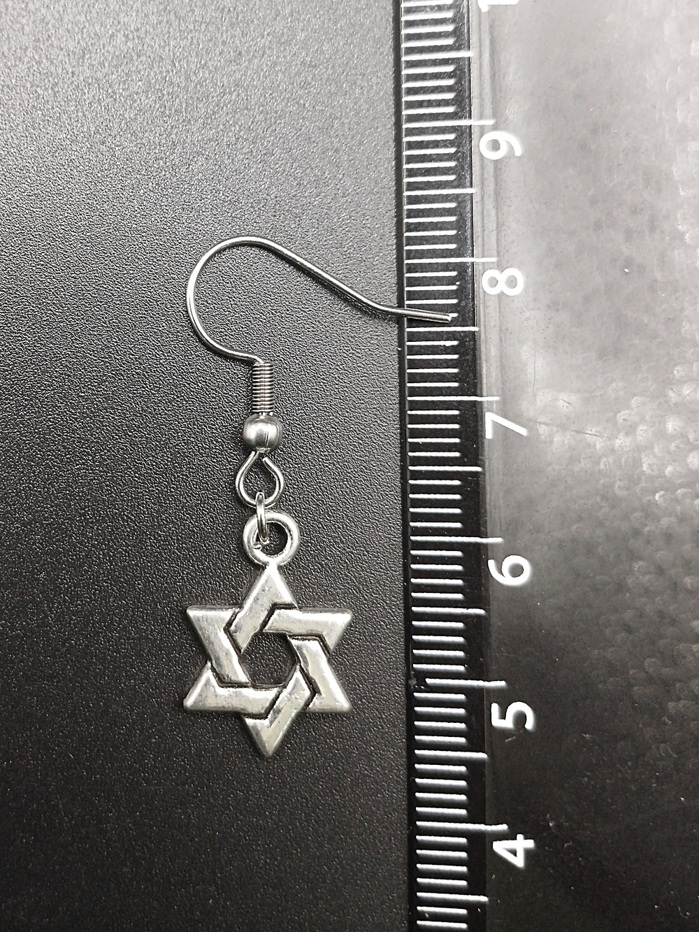 Серьги Звезда Давида
