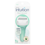 Schick, Intuition®, Sensitive Care®, органическое алоэ, 1 бритва, 2 картриджа