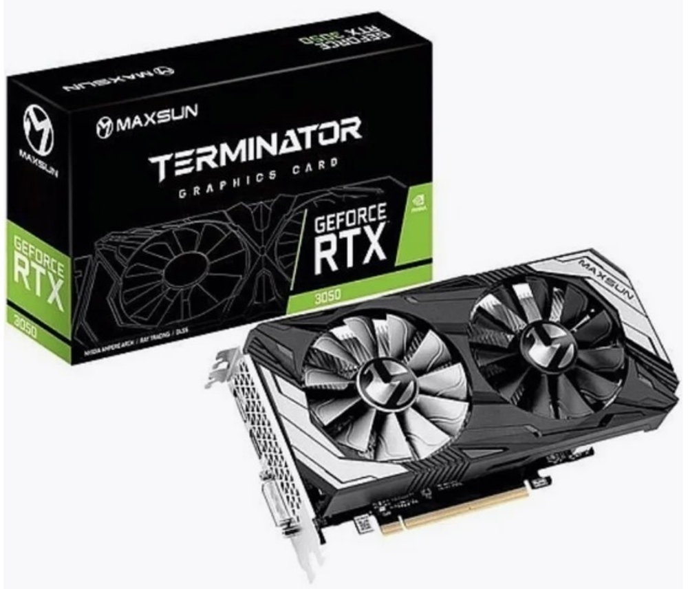 Видеокарта MAXSUN RTX 3050 Terminator 6 Гб