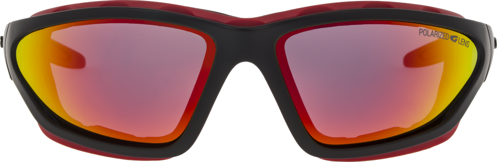 Спортивные очки GOG Mese / Matt Black-Red / Polarized Red Lens