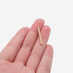 Подвеска "Палочка", 25*2мм, позолота