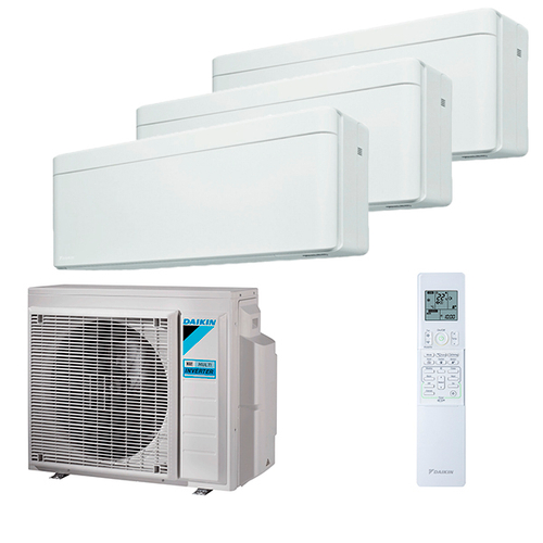 Мультисплит система на 3 комнаты Daikin FTXA25AW x 3 / 3MXM68A