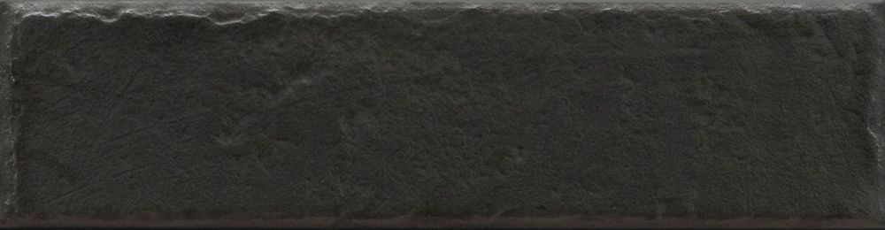 Cerrad Foggia Nero, чёрная - Клинкерная плитка для фасада и внутренней отделки