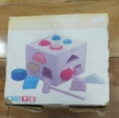 Развивающая игрушка Куб сортер деревянный, коробка C-41662