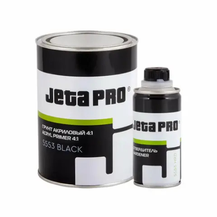 Грунт наполнитель черный JETA 4+1 с отвердителем
