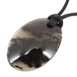 Кулон "Медея" обсидиан прозрачный асс.