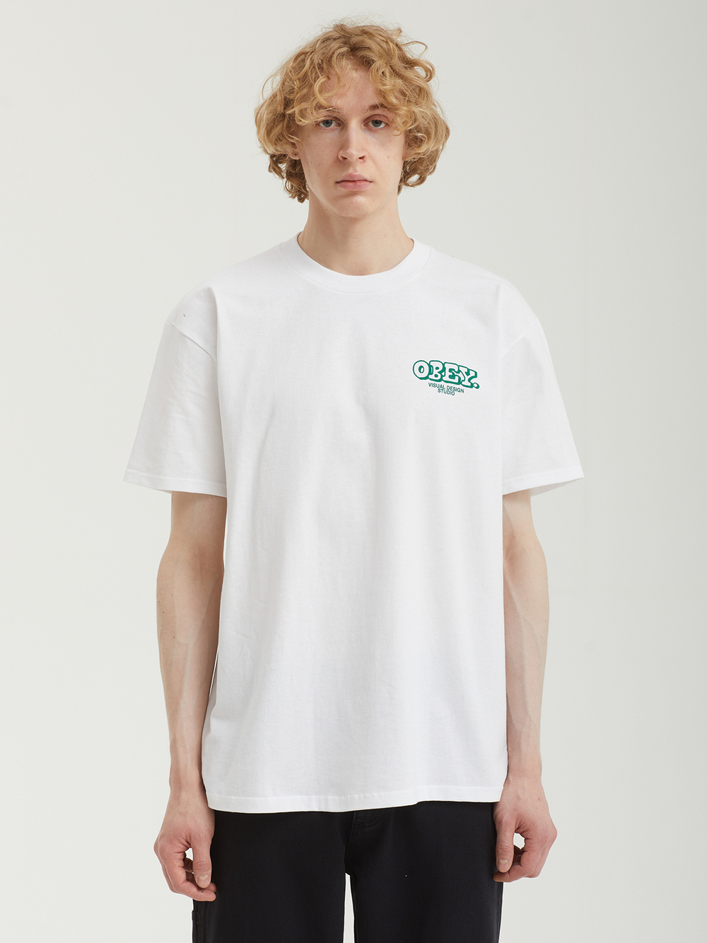 Мужская Футболка Obey Knowledge & Growth