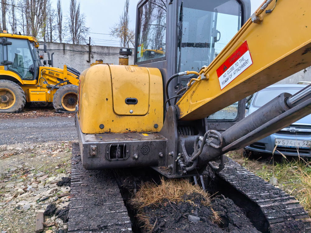 Lovol FR* Мини-экскаватор FR60E (Дизельный, 3,1 л, 49 л.с., АТ)