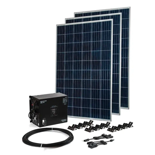 TEPLOCOM Solar-1500, 250Вт источник бесперебойного питания и солнечная панель, 2425