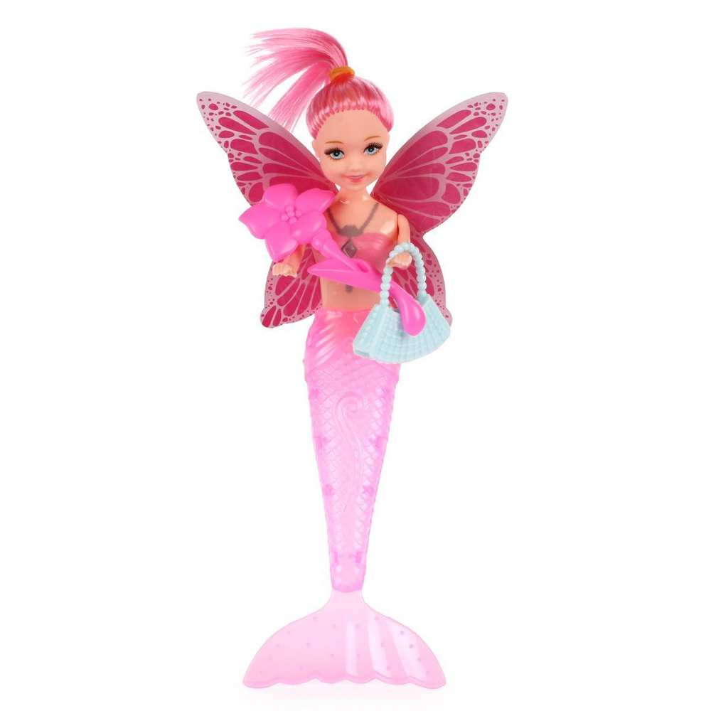 Кукла тип Модница Русалка с крыльями с аксесс. 24см, коробка 189-B8