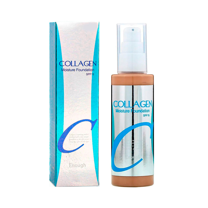 Тональный крем Enough Collagen #21 Moisture Foundation SPF15 увлажняющий с коллагеном тон 21 100 мл