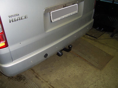 Фаркоп Балтекс для Toyota Hiace, Regius Ace 2005- (паспорт и сертификат в комплекте)(без электрики)арт.24193112