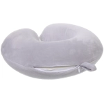 Подушки дорожная «TRIP - Comfort», мемори-эффект, цвет светло-серый