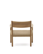 Yalia Кресло из массива дуба с натуральной отделкой и сиденьем из 100% веревки